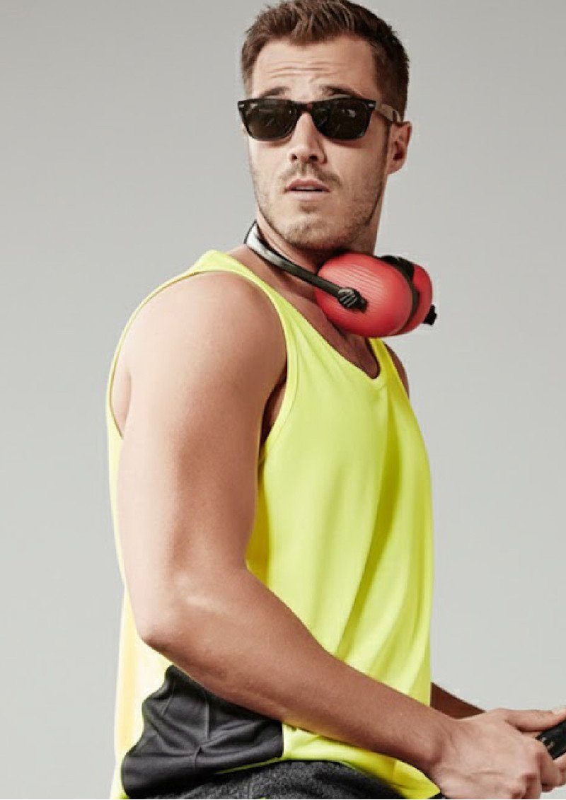 ZH239 - SYZMIK Day Only Hi-Vis Squad Singlet