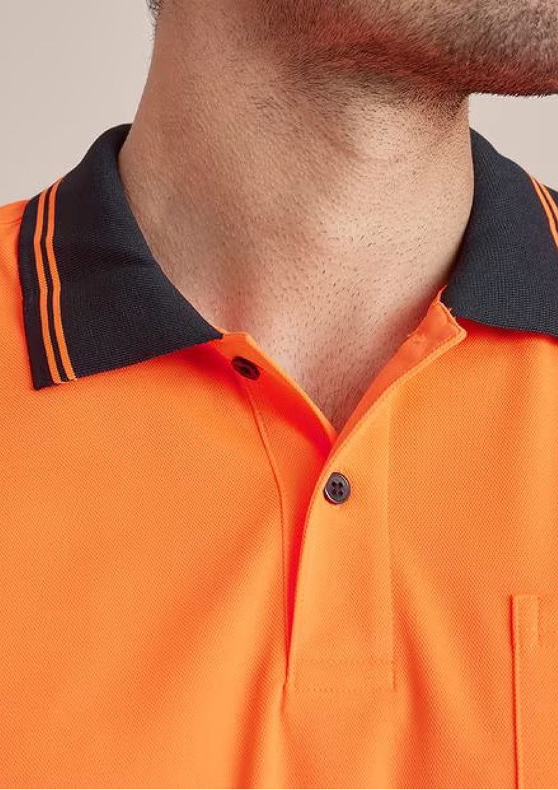 ZH315 - Men's Hi Vis Flux Short Sleeve Polo