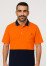 ZH435 - Men's Hi Vis Cotton Short Sleeve Polo