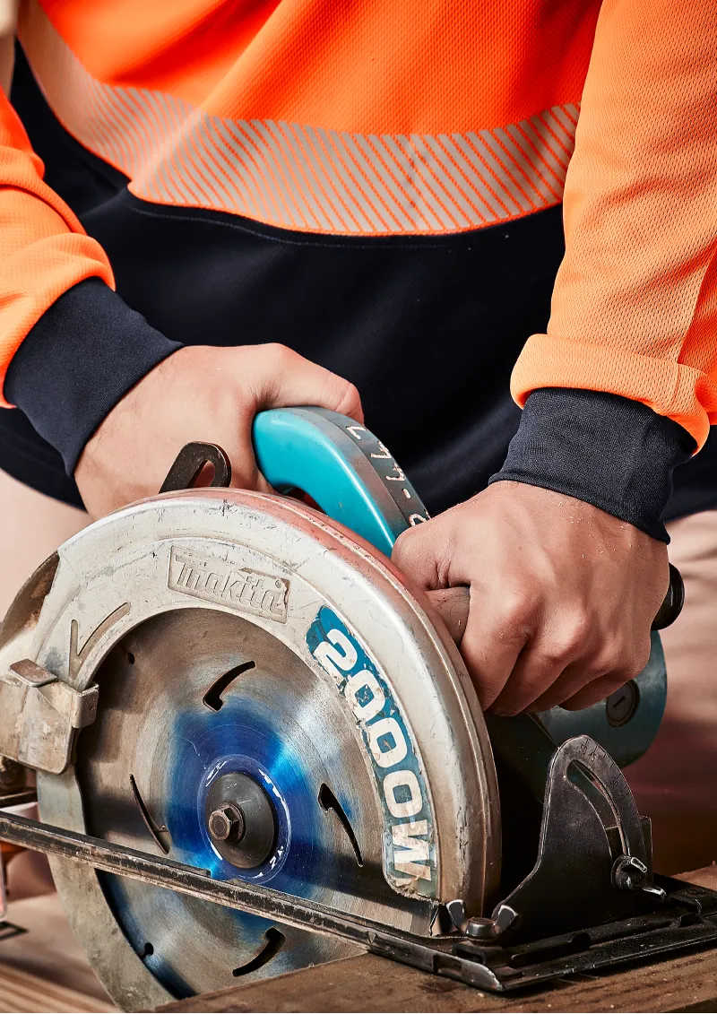 ZH530 - Hi Vis Segmented Taped Long Sleeve Polo Shirt