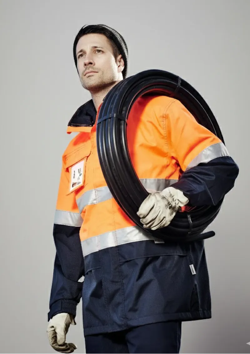 ZJ357 - Hi Vis SYZMIK Ultralite Waterproof seam-sealed Jacket