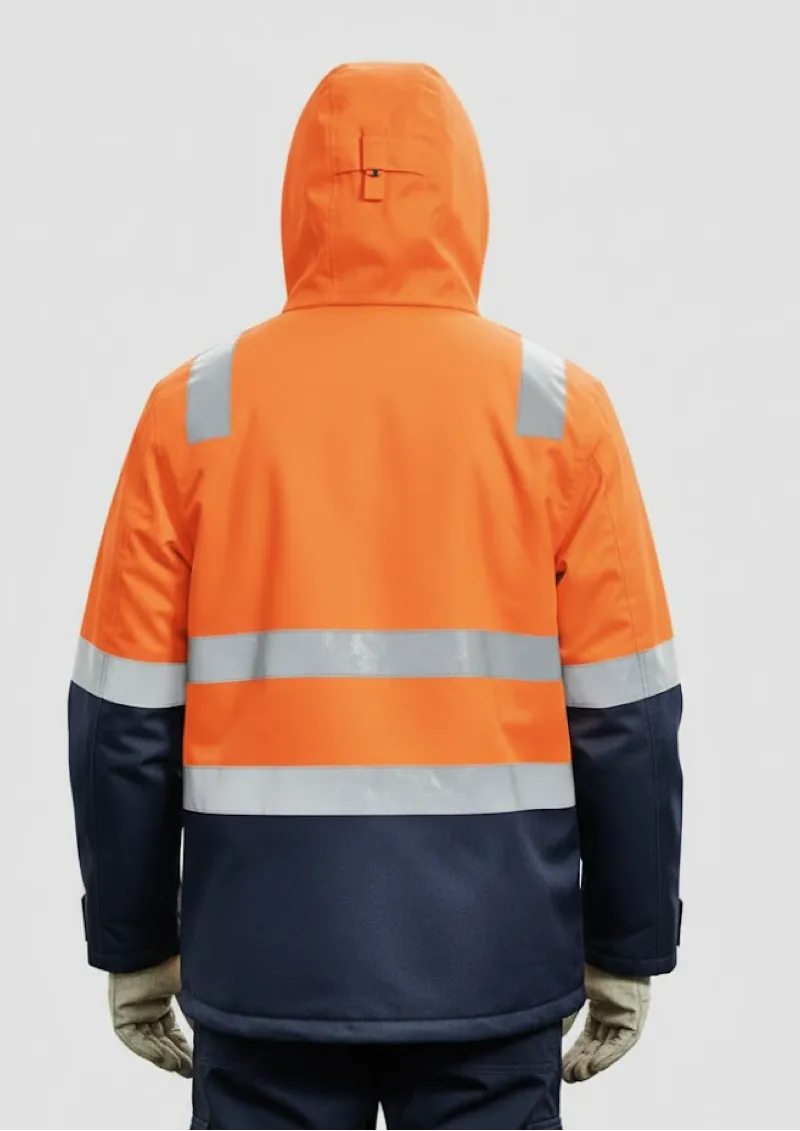 ZJ532 - Mens Hi Vis 4 in 1 Waterproof Jacket