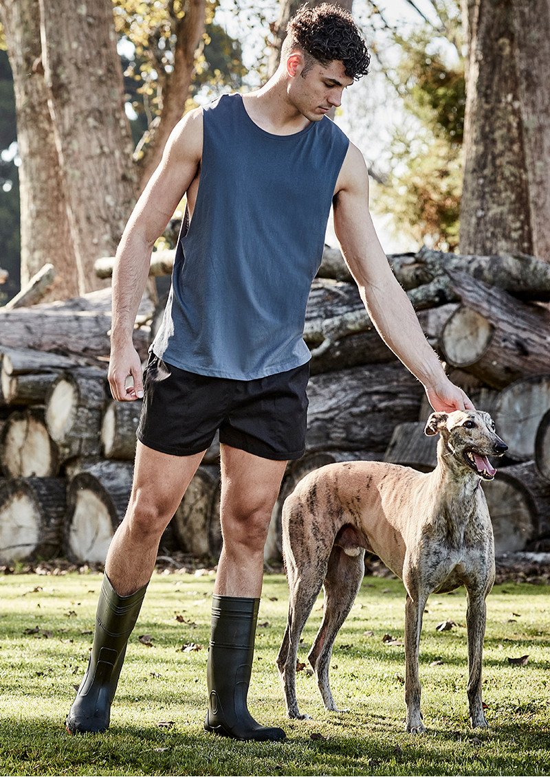 ZS105 - Men's Rugby  100% Cotton Twill Short