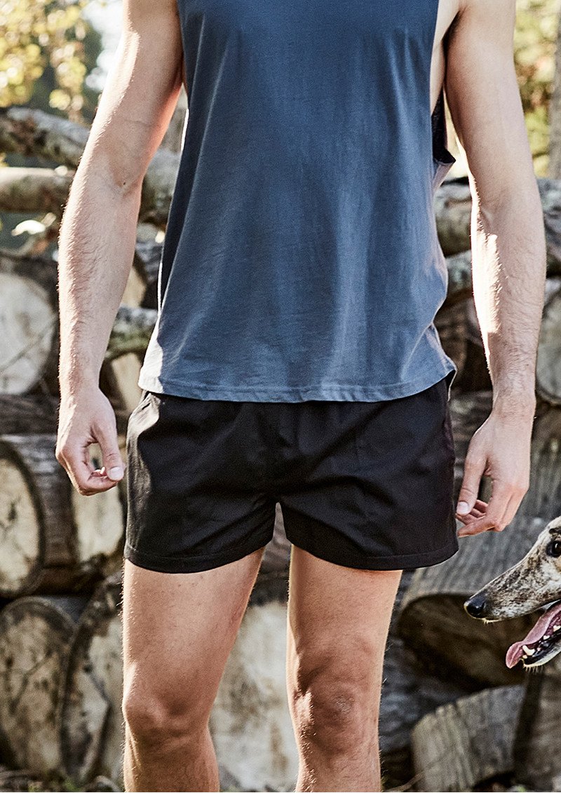 ZS105 - Men's Rugby  100% Cotton Twill Short