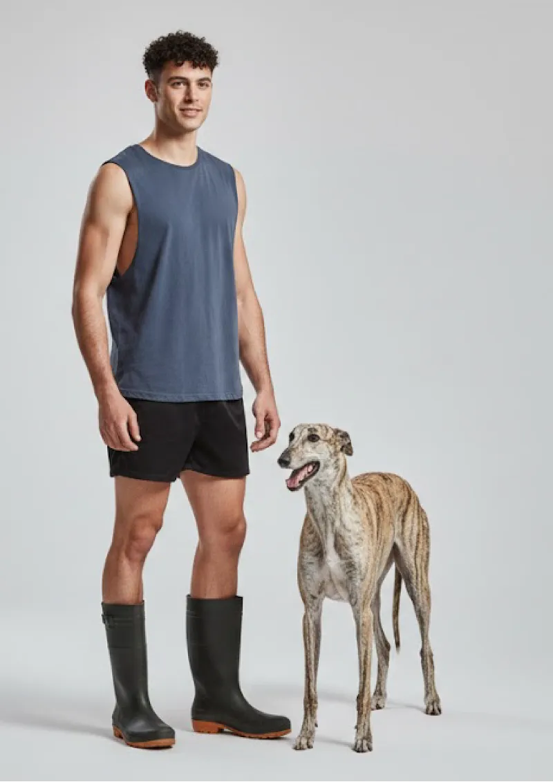 ZS105 - Men's Rugby  100% Cotton Twill Short