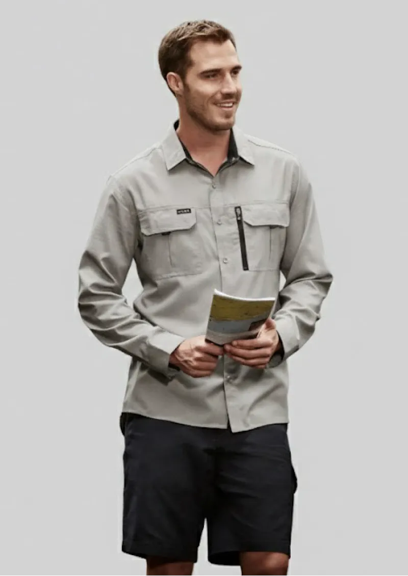 ZS505 - Mens Rugged Cooling Vented 100% Cotton Short