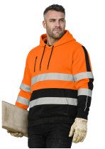 ZT483 - Unisex Hi Vis Stretch Taped Hoodie ZT483 - Unisex Hi Vis Stretch Taped Hoodie