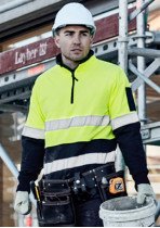 ZT483 - Unisex Hi Vis Stretch Taped Hoodie