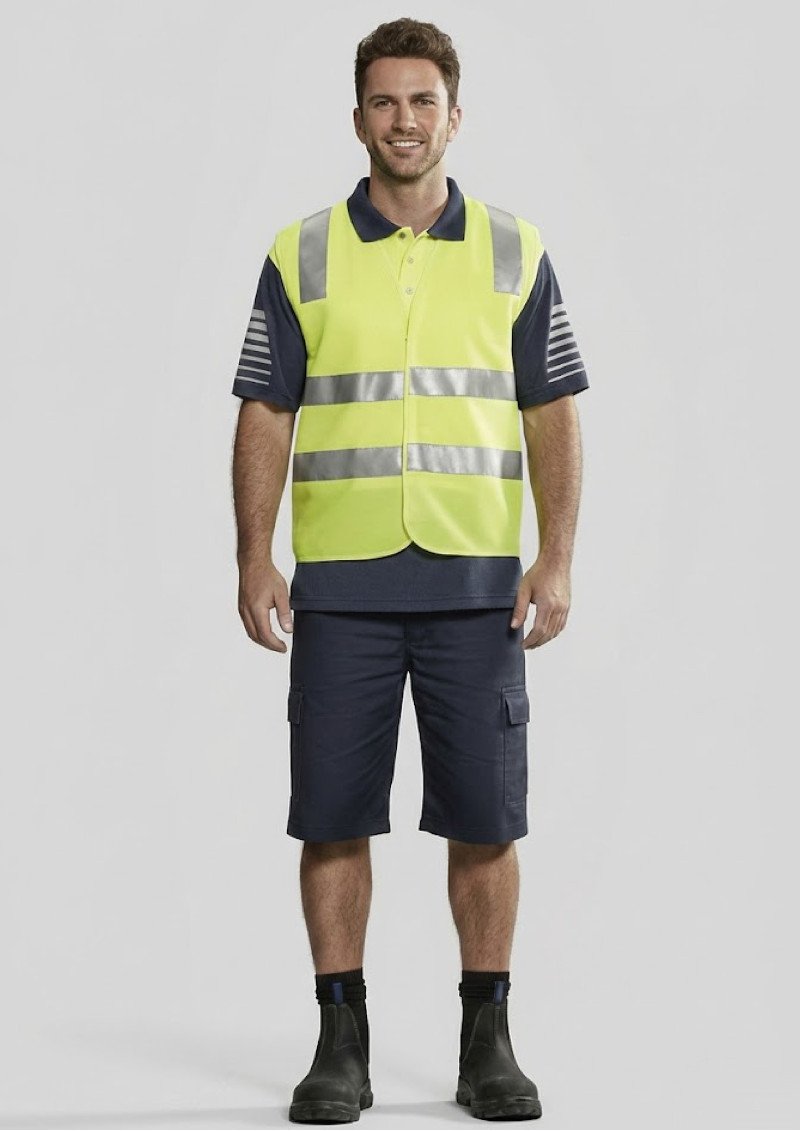 ZV999 - Unisex Hi Vis Basic SYZMIK Vest