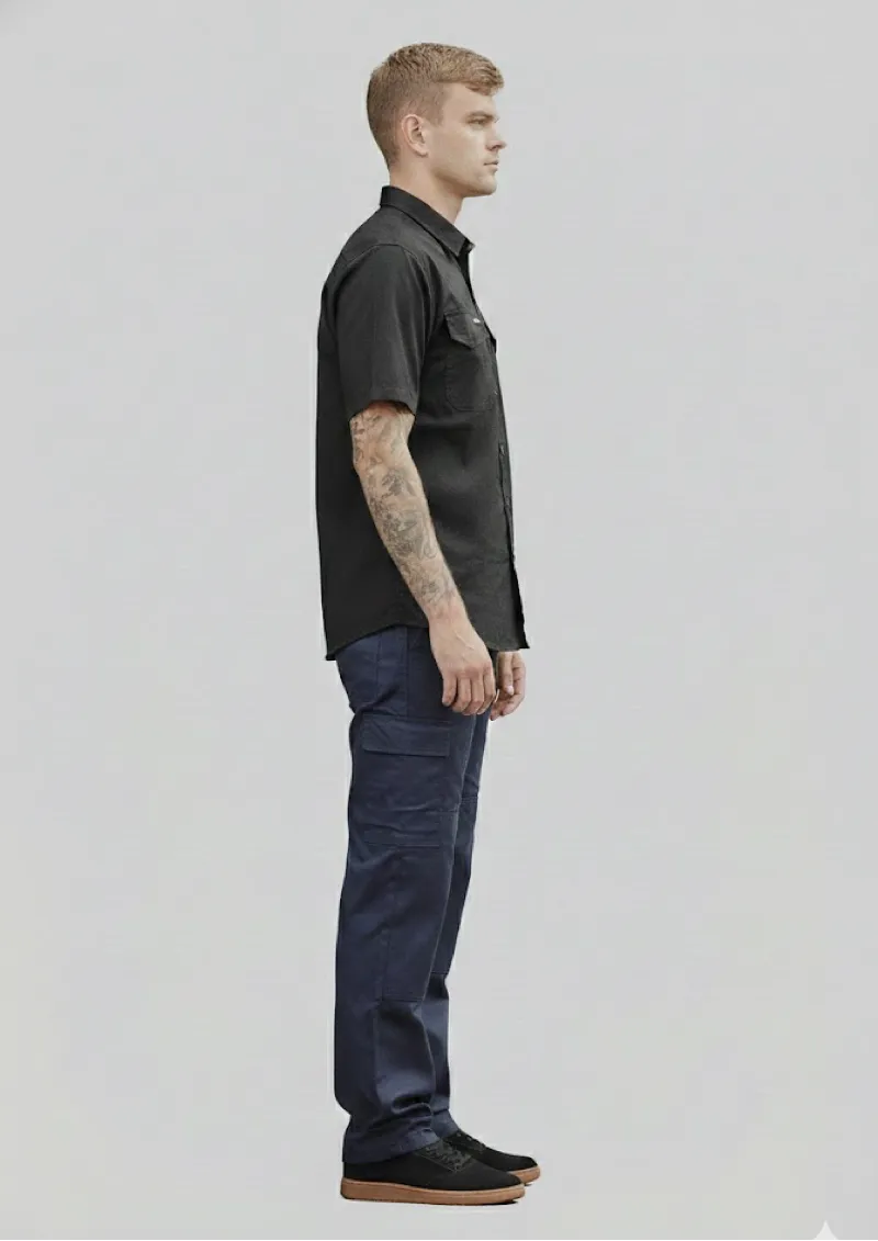 ZW001 - Mens 100% Cotton Drill SYZMIK Cargo Pant