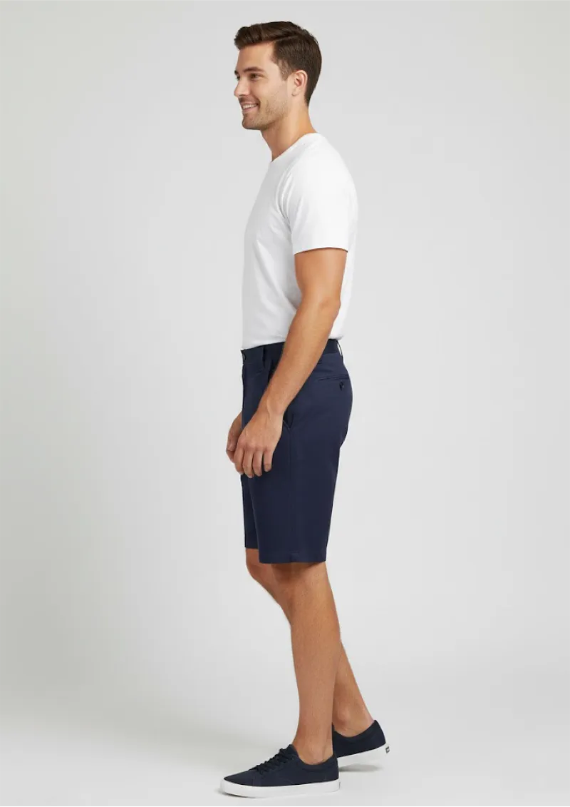ZW011 - Mens 100% Cotton Twill Plain Utility Short