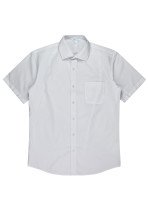 KINGSWOOD MENS SHIRT SHORT SLEEVE - 1910S KINGSWOOD MENS SHIRT SHORT SLEEVE - 1910S