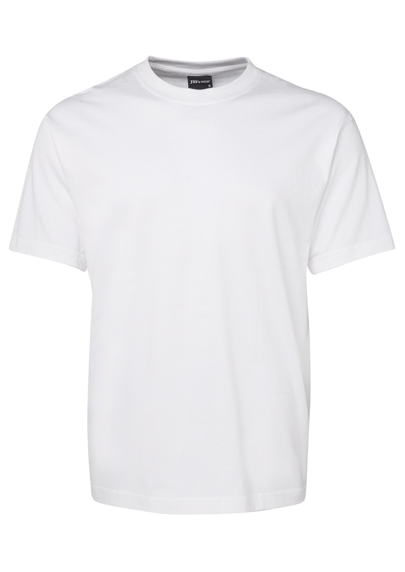 100% Cotton JB's Adult Tee -WHITE