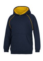 KIDS CONTRAST FLEECY HOODIE