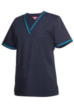 LADIES CONTRAST SCRUBS TOPS