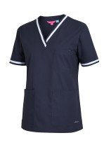 LADIES CONTRAST SCRUBS TOPS