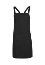 CROSS BACK CANVAS APRON (WITHOUT STRAP)