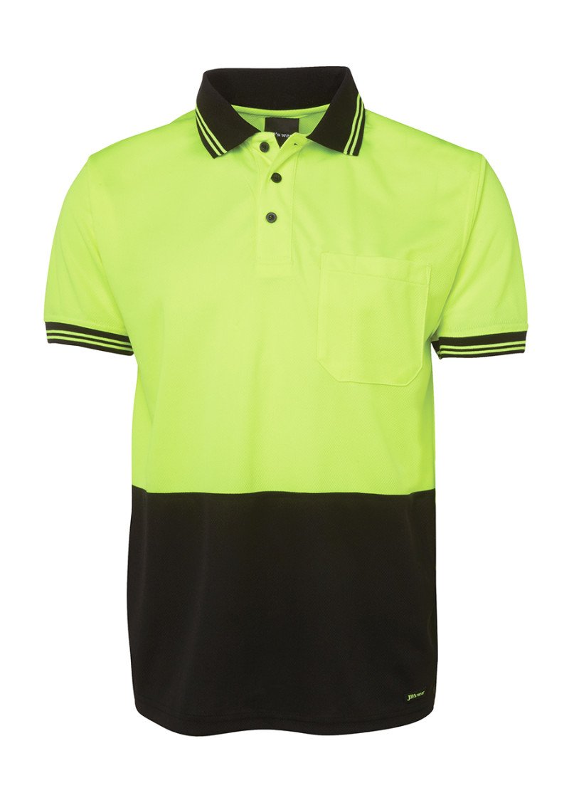 JB's HI VIS SHORT SLEEVES TRADITIONAL POLO