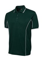 SHORT SLEEVE PIPING POLO