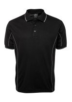 SHORT SLEEVE PIPING POLO