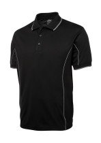 SHORT SLEEVE PIPING POLO