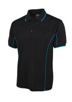 SHORT SLEEVE PIPING POLO