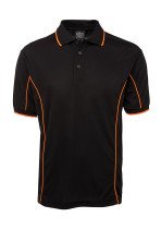 SHORT SLEEVE PIPING POLO
