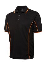 SHORT SLEEVE PIPING POLO