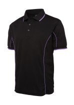 SHORT SLEEVE PIPING POLO