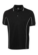 SHORT SLEEVE PIPING POLO