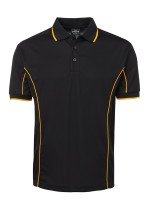SHORT SLEEVE PIPING POLO
