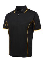 SHORT SLEEVE PIPING POLO