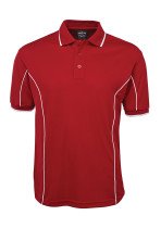SHORT SLEEVE PIPING POLO
