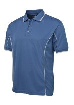 SHORT SLEEVE PIPING POLO