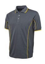 SHORT SLEEVE PIPING POLO
