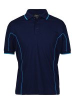 SHORT SLEEVE PIPING POLO