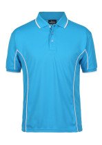 SHORT SLEEVE PIPING POLO