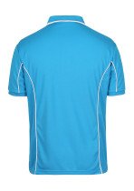 SHORT SLEEVE PIPING POLO