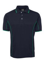 SHORT SLEEVE PIPING POLO