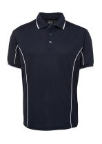 SHORT SLEEVE PIPING POLO