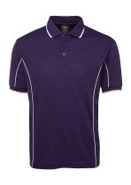 SHORT SLEEVE PIPING POLO