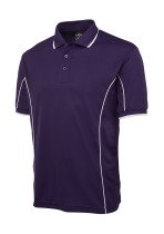 SHORT SLEEVE PIPING POLO