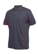SHORT SLEEVE PIPING POLO
