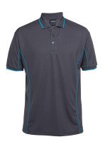 SHORT SLEEVE PIPING POLO