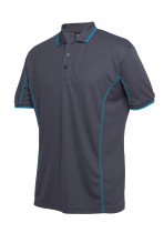 SHORT SLEEVE PIPING POLO