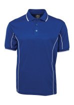 SHORT SLEEVE PIPING POLO
