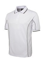 SHORT SLEEVE PIPING POLO