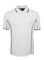 SHORT SLEEVE PIPING POLO