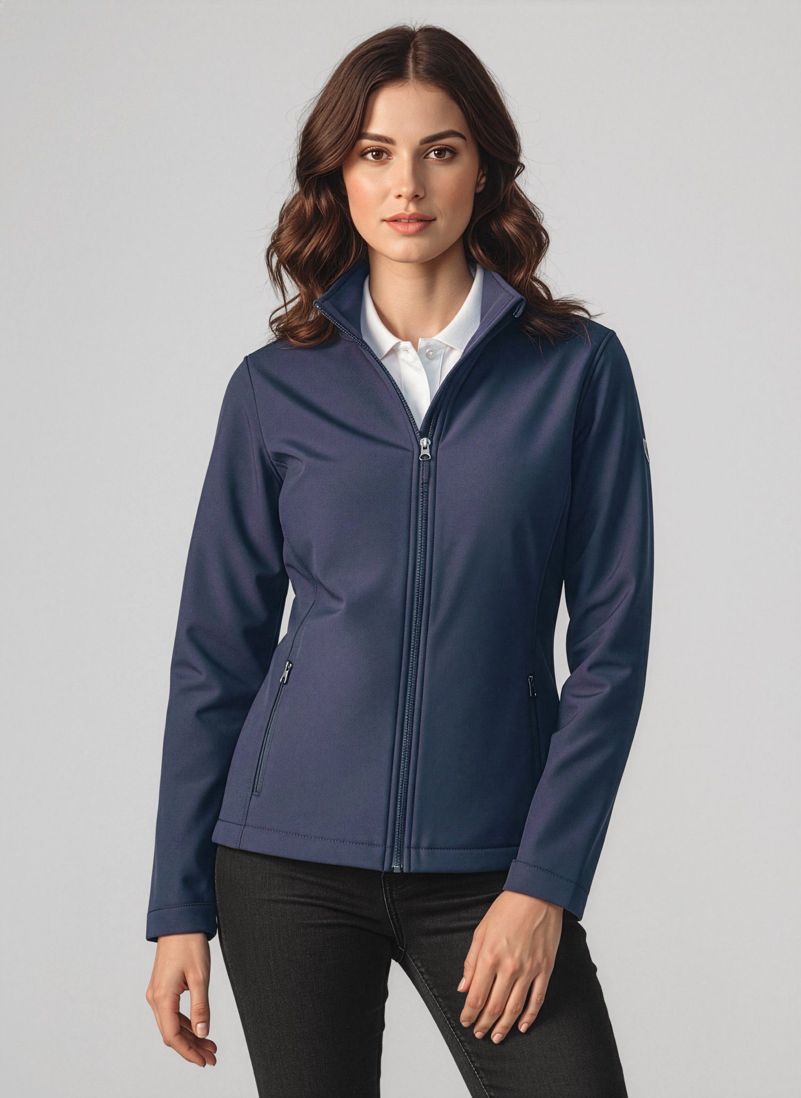 J740L - Ladies Apex Economy Priced Lightweight Softshell Jacket